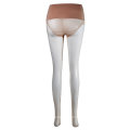 Good quality high waist seamless transparent leggings abdomen in silk pantyhose women